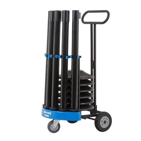 Us Weight Black Steel Rover Cart Kit, U2520B6 U2520B6